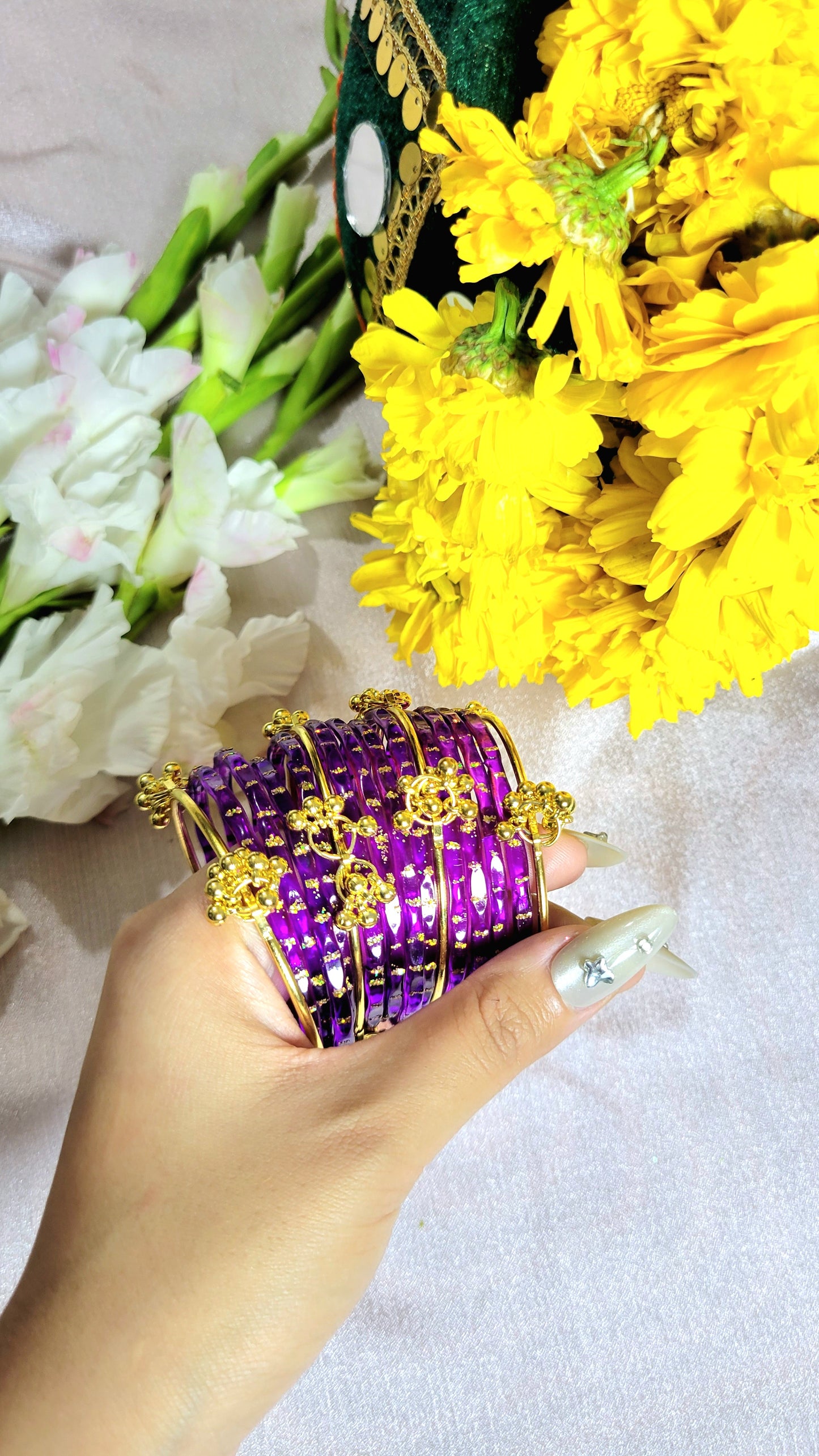 Royal Purple Bangles