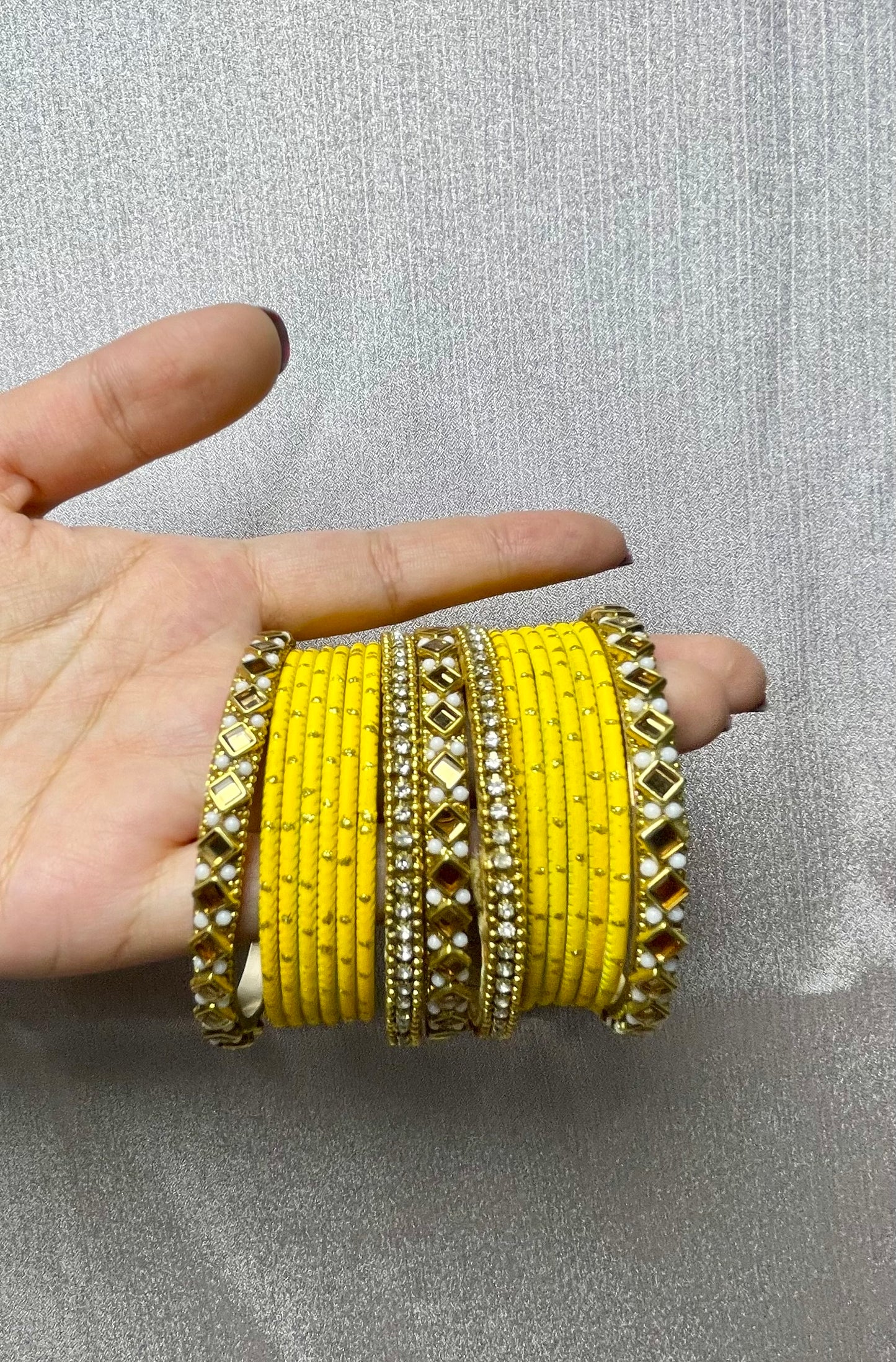 Zard bangles
