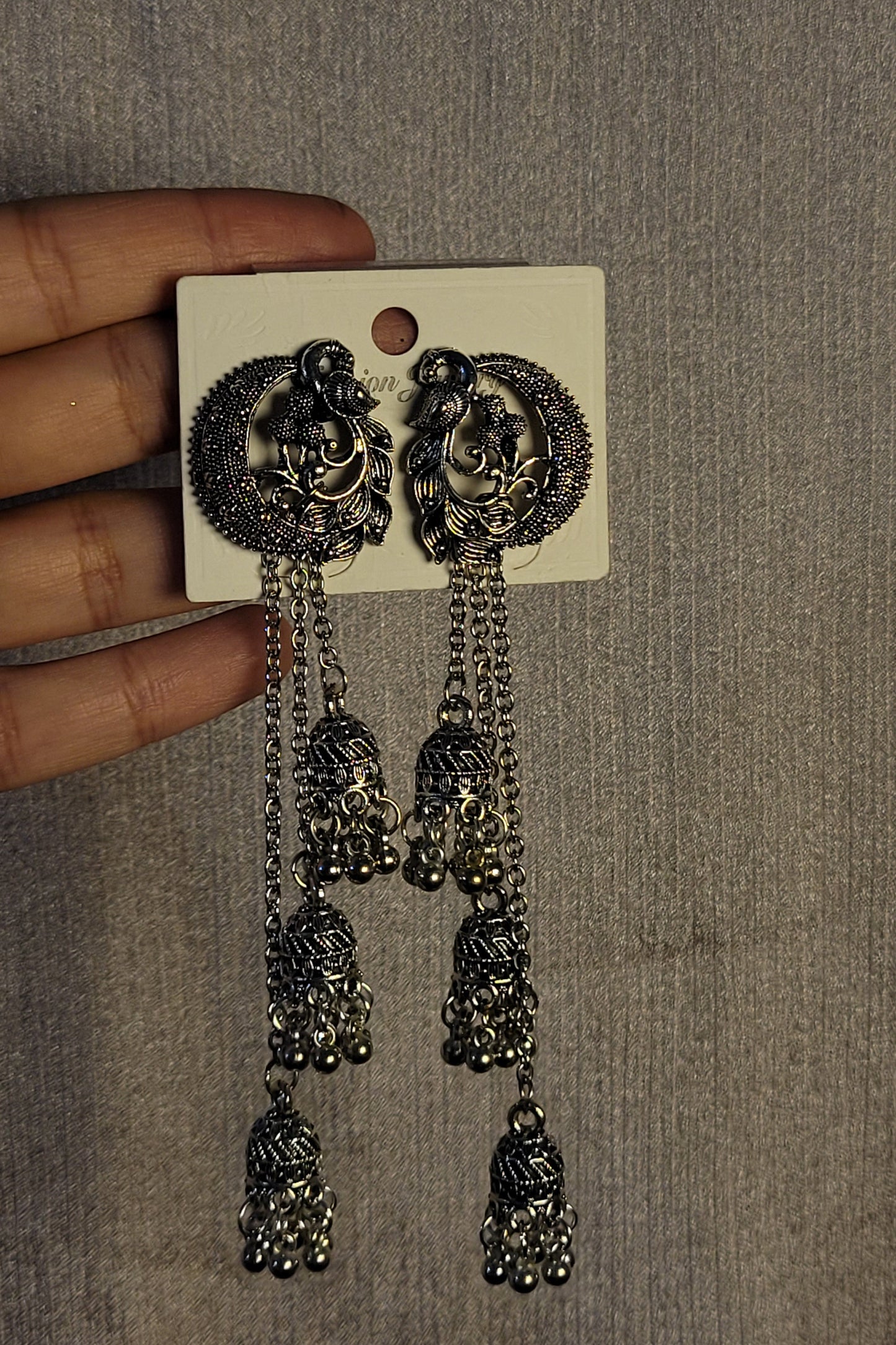 Cascading Tiered Silver