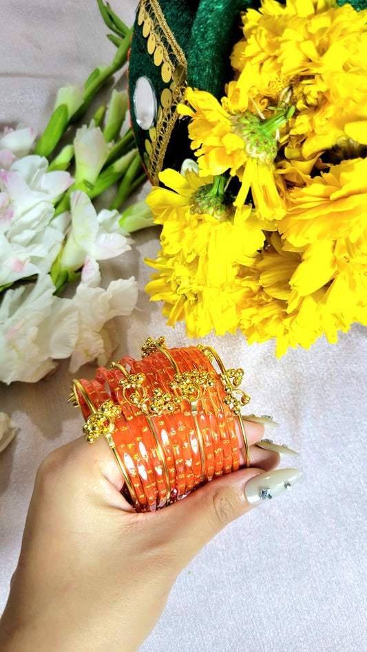 Tangerine Blaze Bangles